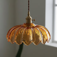 Velora - Brass Glass Pendant Light Australia