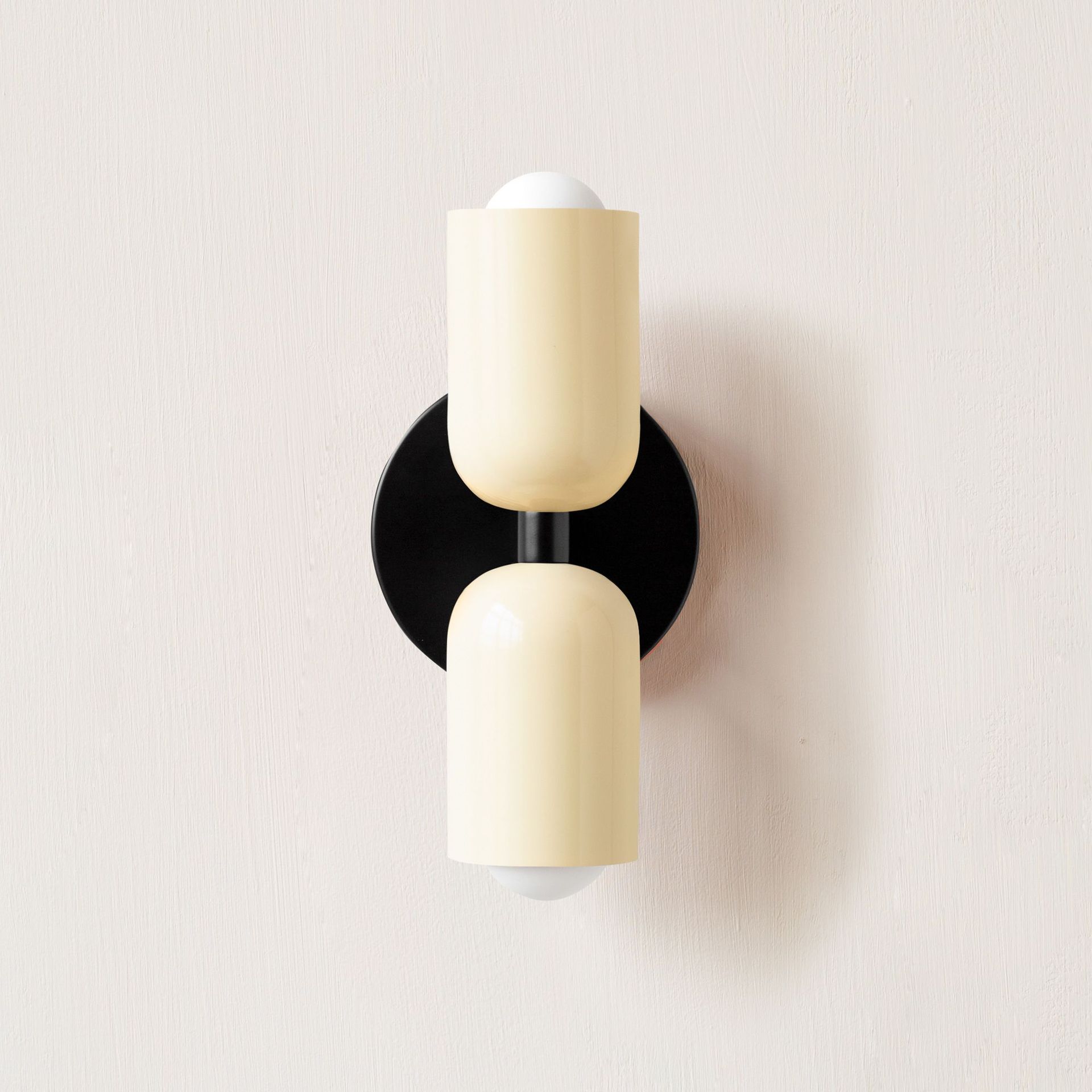 Dualyn Wall - Cream Double-Head Bedside Wall Lamp