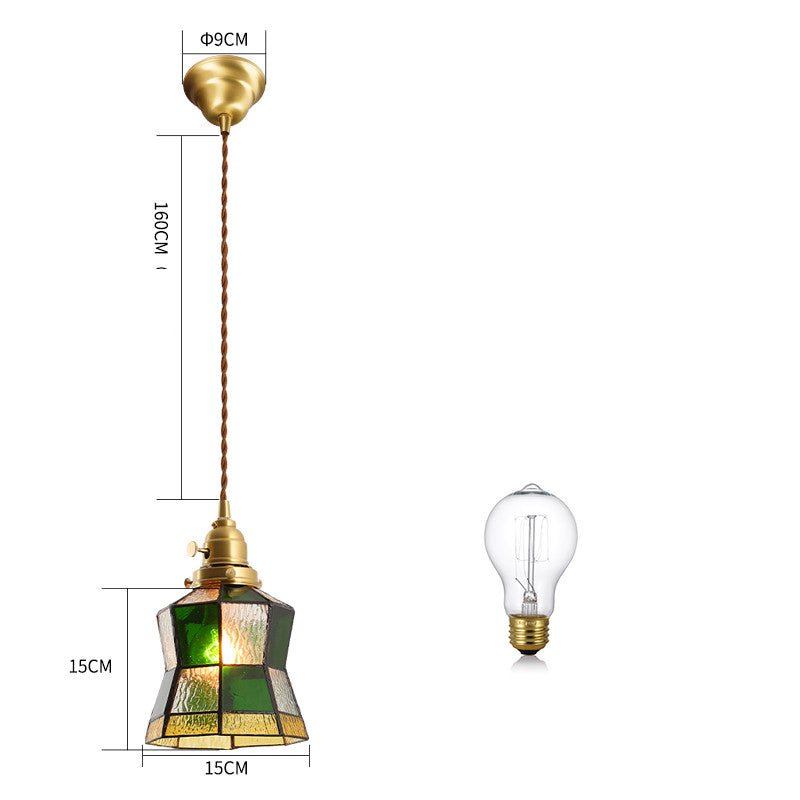 Hayuna - Japanese Vintage Brass Chandelier