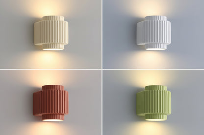 Wabira Wall - Wabi-Sabi Resin Wall Lamp