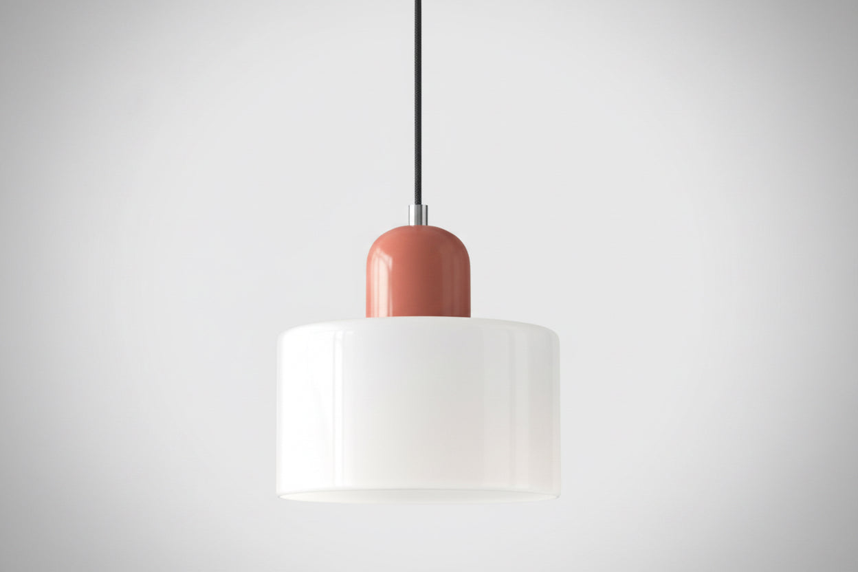Rondéa - Colourful Round Glass Pendant Light